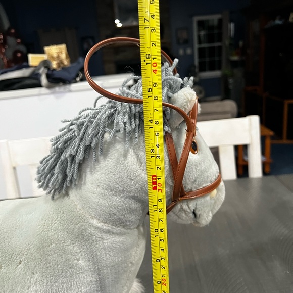 VINTAGE 1984 CABBAGE PATCH KIDS HORSE PONY CPK COLECO STUFFED ANIMAL PLUSH GREY - Picture 8 of 11